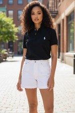 RALPH LAUREN BLACK WHITE PONY