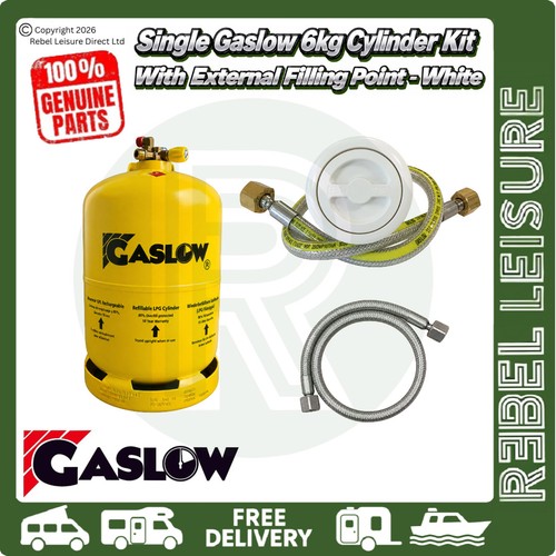 Single gaslow 6kg lpg cylinder - gaslow,