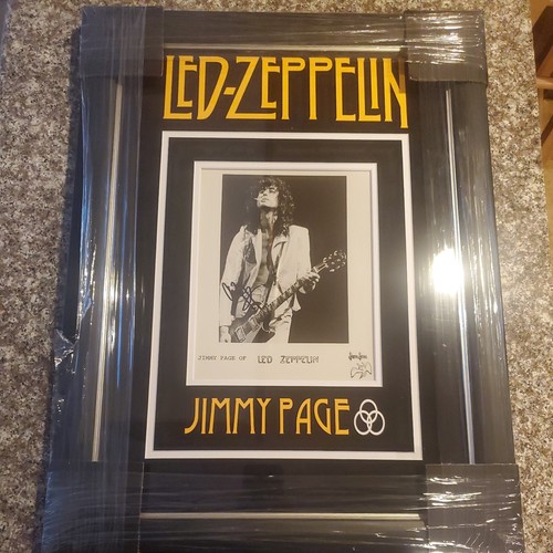 Jimmy page signed autographed - jimmy, signed/autographed