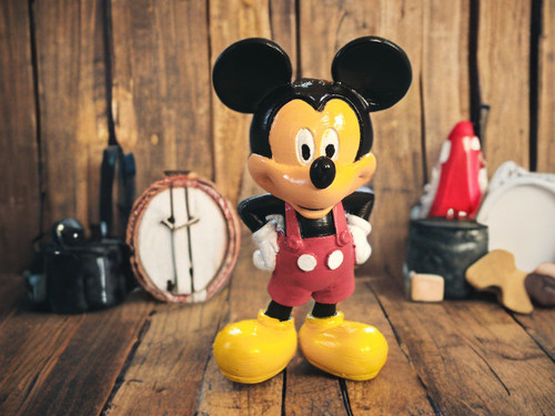 Unique hand painted mickey - hand,