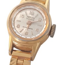 Vintage Mortima 17 Jewels Gold Filled Women's Wristwatch Antimagnetic