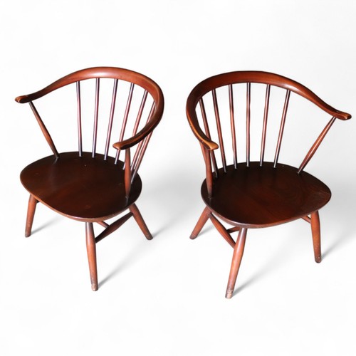 Pair ercol 541 cowhorn - 541, low