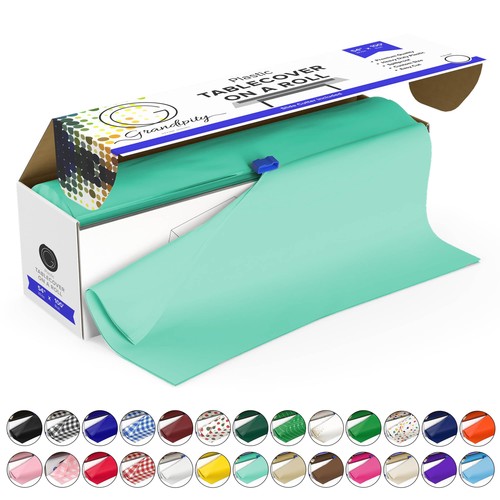 Plastic tablecloth roll 54in - roll,