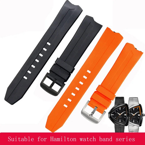 Rubber watch strap - rubber,