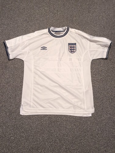 White england home shirt 2000 - england,