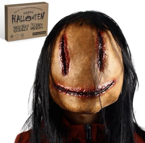 Realistic horror mask - realistic, for