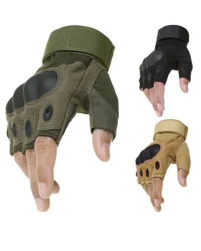 Tactical half finger gloves - tactical,