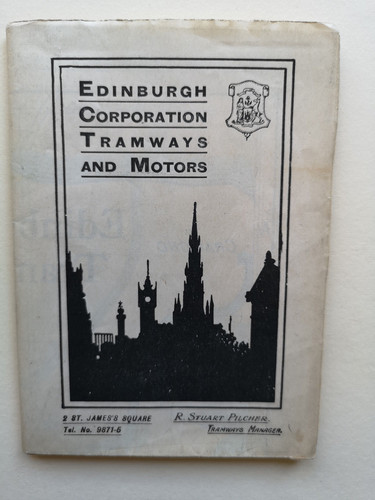 Edinburgh corporation tramways - edinburgh,