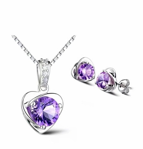 925 sterling silver heart stud - 925,