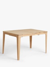 John Lewis Mira 4-8 Seater Extending Dining Table, Oak RRP £999