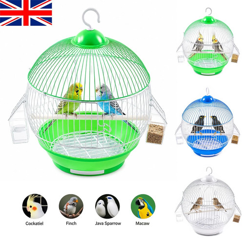 Round bird cage with hanging - round,