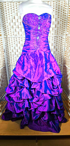 Women size purple puffy - size,