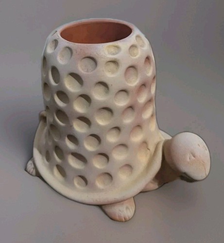 Partylite terracotta turtle - terracotta,