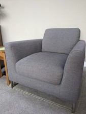 Dark Grey Armchair made by Italsofa