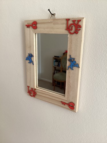 Small handmade wood framed - small,