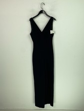 Zara Black Plain Playsuit