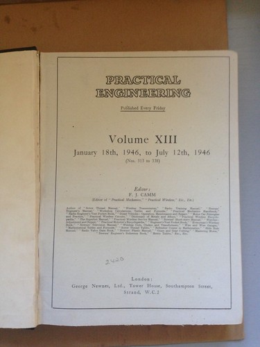 Practical engineering vol - practical,