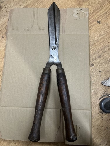 Vintage garden shears w - garden, j