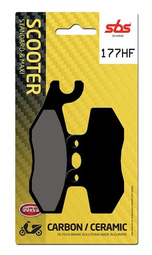Sbs 177hf brake pads anterior - 177hf,