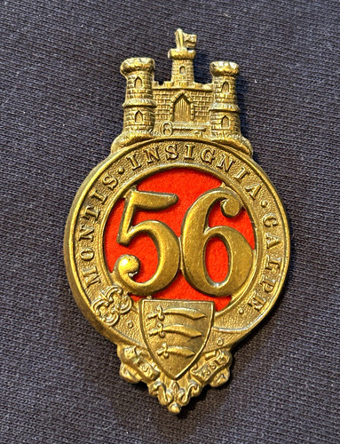 56th regiment of - (west,