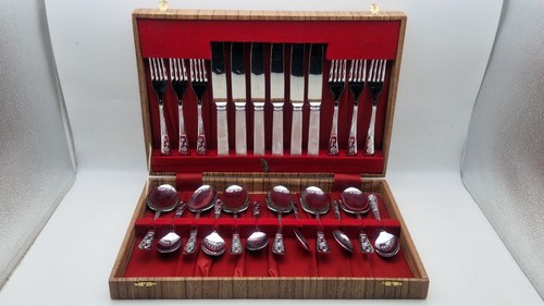 24pc cutlery set with - cutlery,