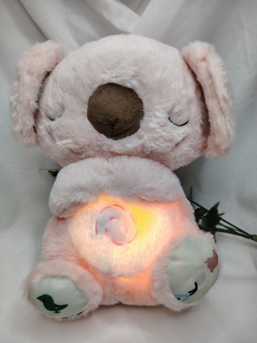 Plush toy with breathing