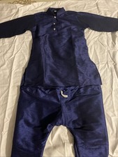 Navy Blue Sherwani For Young