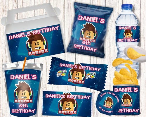 Personalised roblox party - personalised,