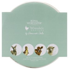 Wrendale Coupe Plates Farmyard
