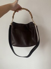 Authentic Gucci Bamboo Leather