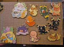 Mixed Pokemon Enamel Pins