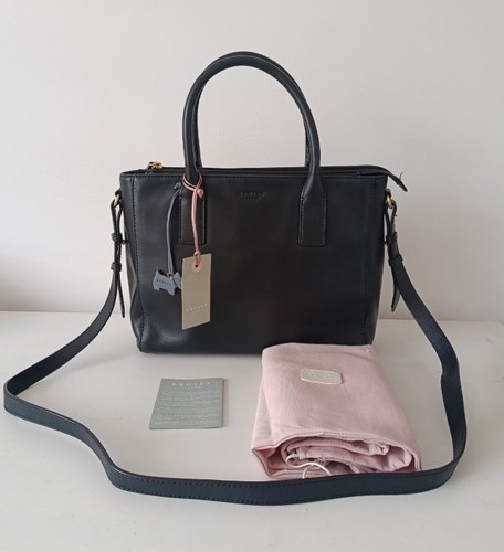 Radley black leather medium - leather,
