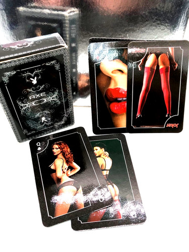 Playing cards axe erotic - axe,,