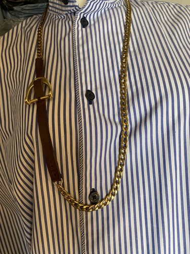 Couture stirrup and 24ct gold - and,