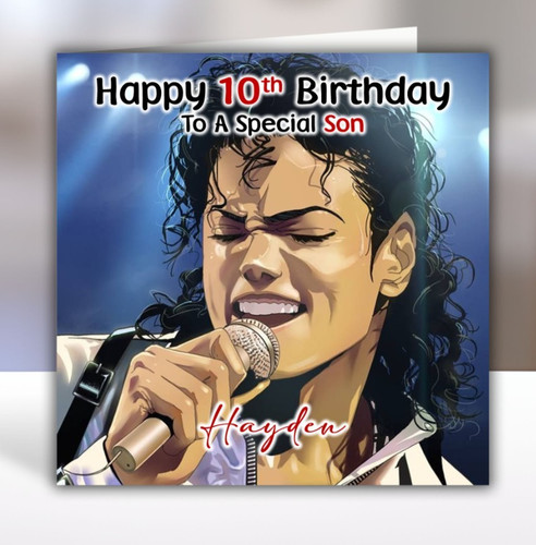 Michael jackson personalised - jackson,