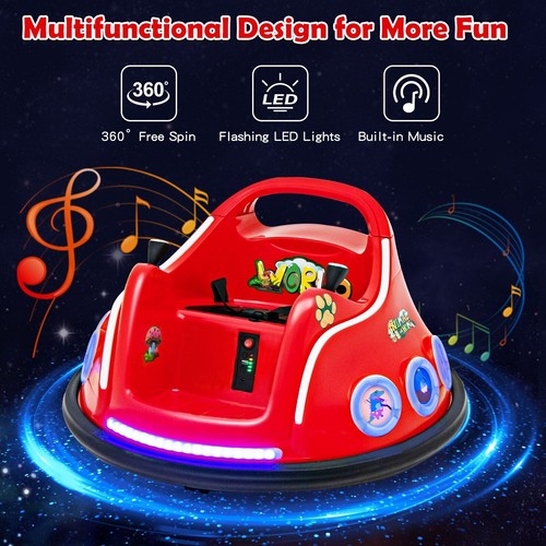 12v electric ride bumper - electric, on