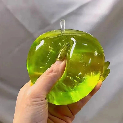 Green apple squishy - green,