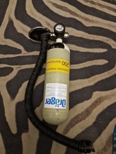 Drager Breathing Apparatus 200bar Carbon Composite Cylinder.