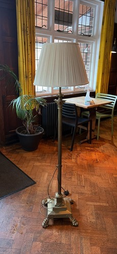 Antique corinthian brass floor - corinthian,