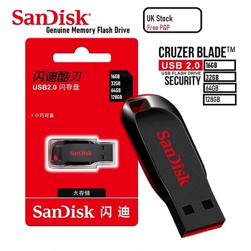 Sandisk cruzer blade usb - sandisk,