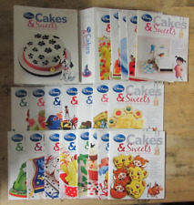 47 DISNEY CAKES & SWEETS MAGAZINES by EAGLEMOSS  ** FREE UK POST ** PAPERBACK