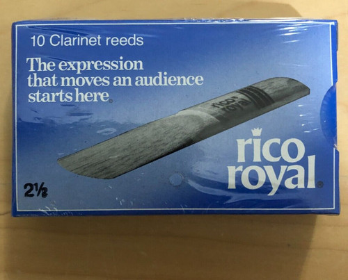 Rico royal clarinet reeds - 10,