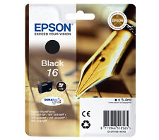 Epson 16 Genuine Black Printer Ink Cartridge T1621