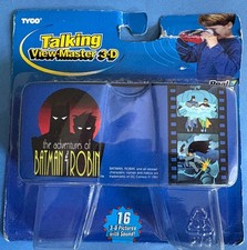 Vintage Talking View-Master Cartridge- Unopened-The Adventures of Batman & Robin