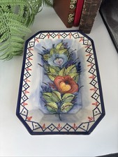 A Beautiful Floral Hand Thrown