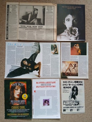 Kate bush pack - pack, uk/japanese
