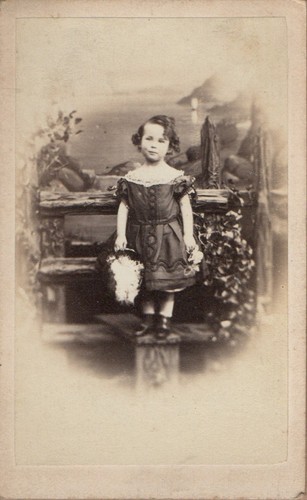 London cdv pretty girl - london,