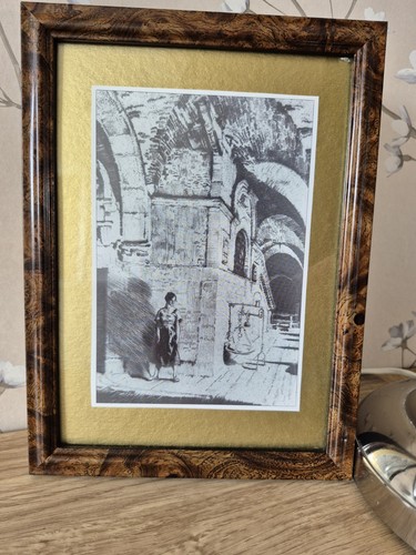 Framed print rendezvous - framed, a