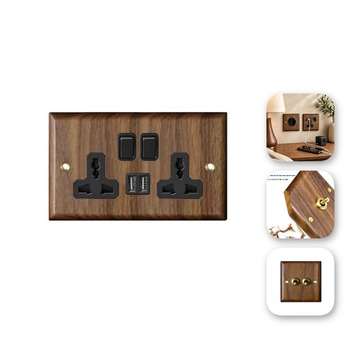 Retro solid wood - solid, toggle