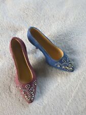 Step In Time Collection Pair Of Miniature Shoes By Regency Fine Art